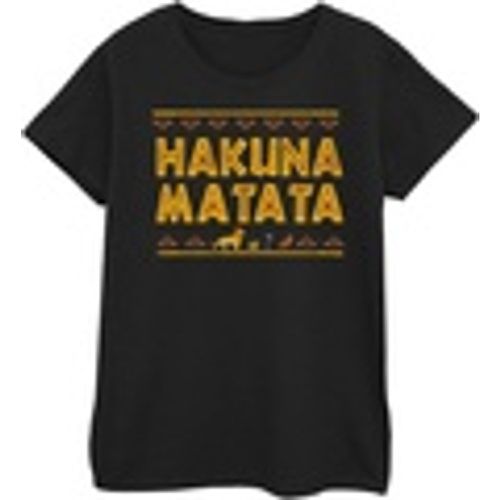 T-shirts a maniche lunghe The Lion King Hakuna Matata - Disney - Modalova