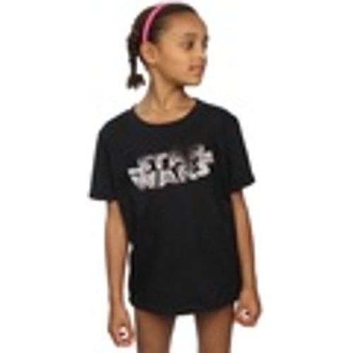 T-shirts a maniche lunghe The Last Jedi Spray Logo - Disney - Modalova