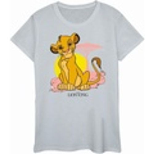 T-shirts a maniche lunghe The Lion King Simba Pastel - Disney - Modalova