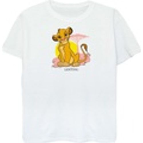 T-shirts a maniche lunghe The Lion King Simba Pastel - Disney - Modalova