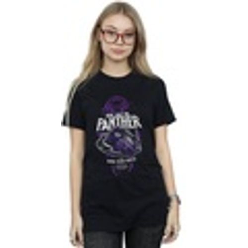 T-shirts a maniche lunghe Black Panther Talon Fighter Badge - Marvel - Modalova