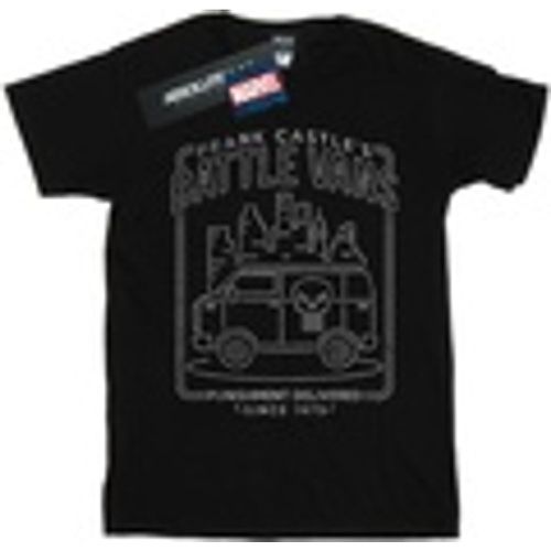 T-shirts a maniche lunghe The Punisher Frank Castle's Battle Vans - Marvel - Modalova