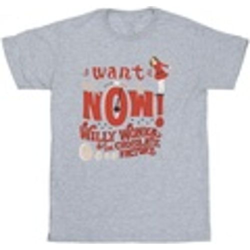 T-shirts a maniche lunghe Verruca Salt I Want It Now - Willy Wonka - Modalova