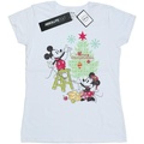 T-shirts a maniche lunghe Mickey And Minnie Christmas Tree - Disney - Modalova