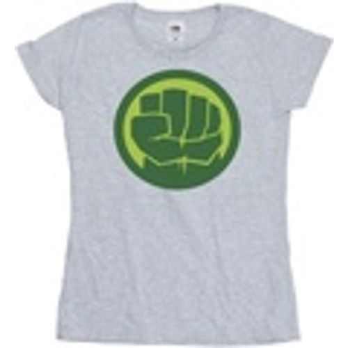 T-shirts a maniche lunghe Hulk Chest Logo - Marvel - Modalova