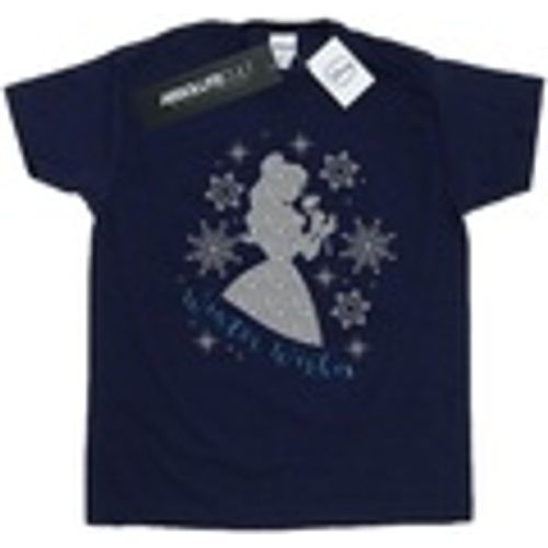 T-shirts a maniche lunghe Belle Winter Silhouette - Disney - Modalova