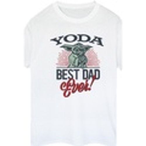 T-shirts a maniche lunghe Mandalorian Yoda Dad - Disney - Modalova