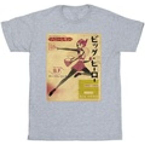 T-shirts a maniche lunghe Big Hero 6 Baymax Honey Lemon Newspaper - Disney - Modalova
