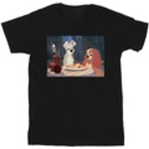 T-shirts a maniche lunghe Lady And The Tramp Spaghetti Photo - Disney - Modalova