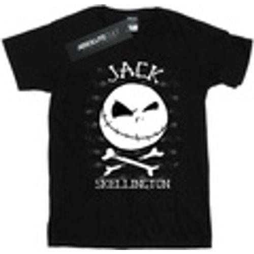 T-shirts a maniche lunghe Nightmare Before Christmas Jack Face - Disney - Modalova