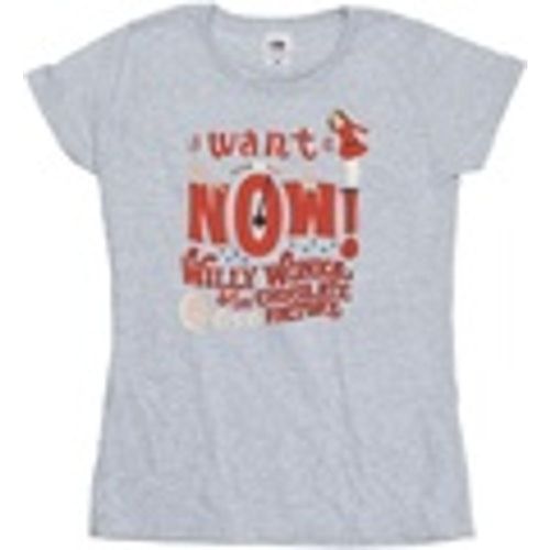 T-shirts a maniche lunghe Verruca Salt I Want It Now - Willy Wonka - Modalova