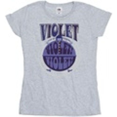 T-shirts a maniche lunghe Violet Turning Violet - Willy Wonka - Modalova