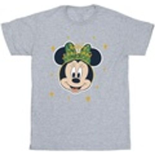 T-shirts a maniche lunghe Minnie Mouse Happy Christmas - Disney - Modalova