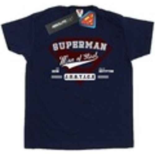 T-shirts a maniche lunghe Superman Man Of Steel - Dc Comics - Modalova
