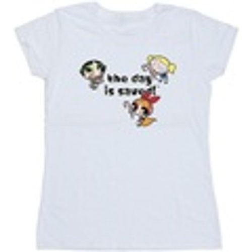 T-shirts a maniche lunghe Girls The Day Is Saved - The Powerpuff Girls - Modalova