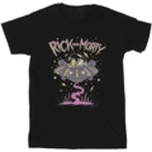 T-shirts a maniche lunghe Pink Spaceship - Rick And Morty - Modalova