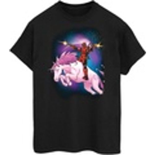 T-shirts a maniche lunghe Deadpool Space Unicorn - Marvel - Modalova