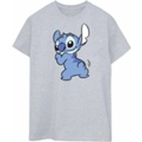 T-shirts a maniche lunghe Lilo And Stitch Stitch Backside Breast Print - Disney - Modalova