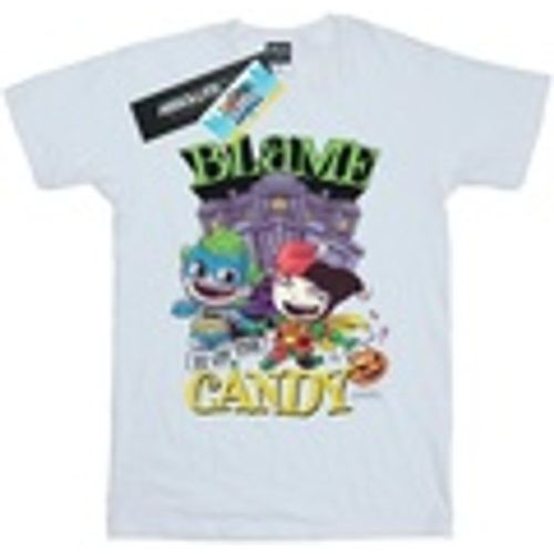 T-shirts a maniche lunghe Super Friends Blame It On The Candy - Dc Comics - Modalova