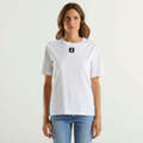 T-shirt t-shirt small logo bianca - PATRIZIA PEPE - Modalova