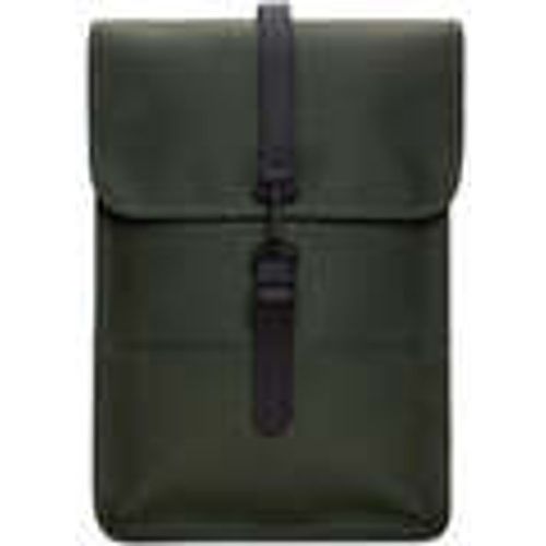 Zaini Zaino Unisex adulto Backpack Mini W3 13020 03 Green - Rains - Modalova