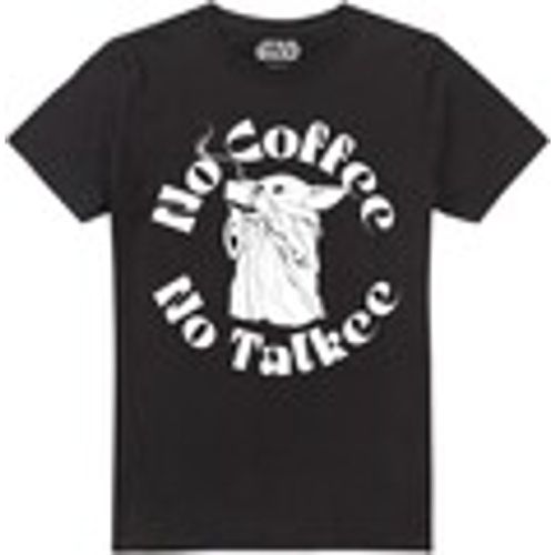 T-shirts a maniche lunghe No Coffee No Talkie - Star Wars Mandalorian - Modalova