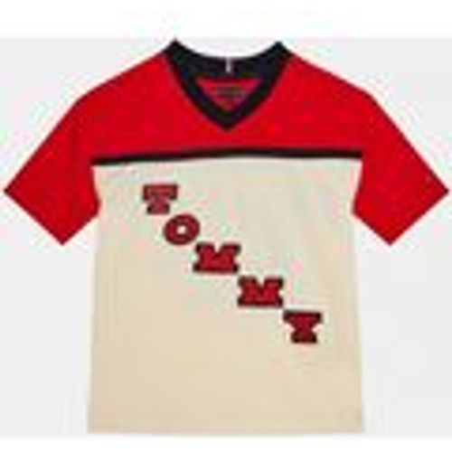 T-shirt & Polo KB0KB08676 VARSITY TEE-0KS RED/WHITE - Tommy Hilfiger - Modalova