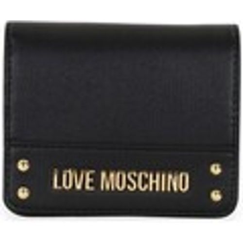 Portafoglio Portafoglio con logo e borchie - Love Moschino - Modalova
