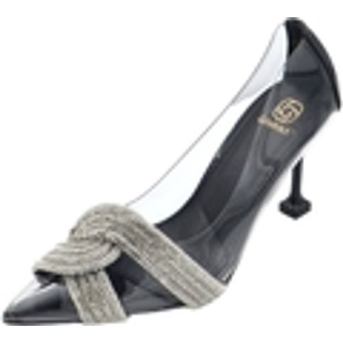 Scarpe Decollete scarpa donna a punta trasparente con nodo argent - Malu Shoes - Modalova