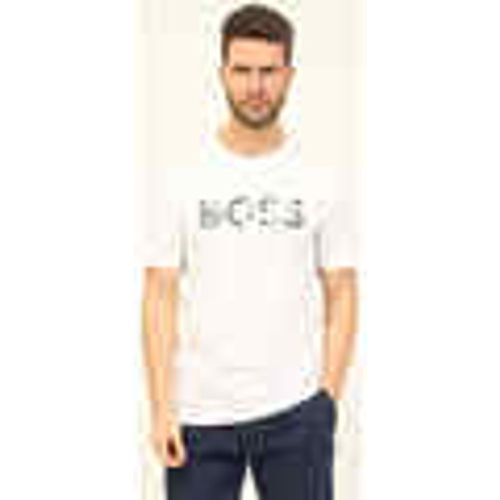 T-shirt & Polo T-shirt uomo con logo argentato - Boss - Modalova