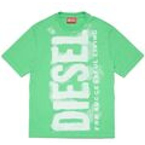 T-shirt T-shirt girocollo in jersey con logo J01131KYAR1 - Diesel - Modalova