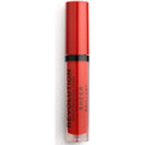 Gloss Sheer Brilliant Lip Gloss - 134 Ruby - Makeup Revolution - Modalova