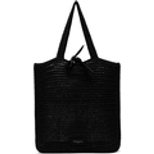 Borsette Shopping bag Vittoria nera in tessuto uncinetto - Gianni Chiarini - Modalova