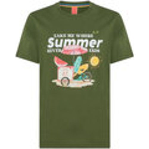 T-shirt T-SHIRT FANCY PRINT BEACH S/S - Sun68 - Modalova