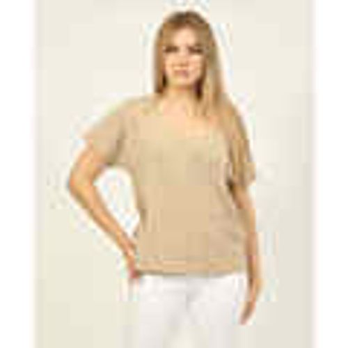 T-shirt & Polo T-shirt donna in cotone con ampia scollatura - Suns - Modalova