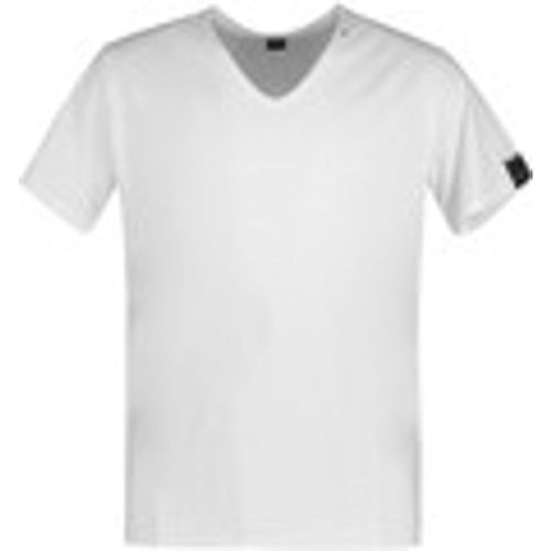 T-shirt & Polo T-Shirt Con Scollo A V Bianca - Replay - Modalova