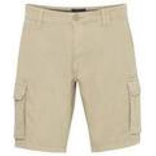 Pantaloni corti Bermuda cargo in cotone 20716619 - Blend Of America - Modalova