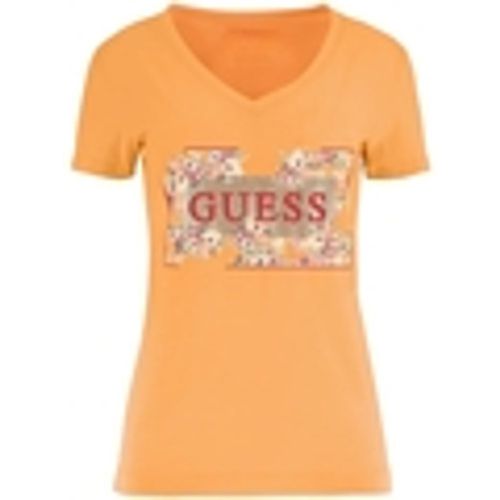 T-shirt Guess Fleurs - Guess - Modalova