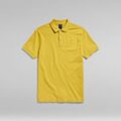T-shirt & Polo D11595 5864 DUNDA SLIM-348 DARK LEMON - G-Star Raw - Modalova