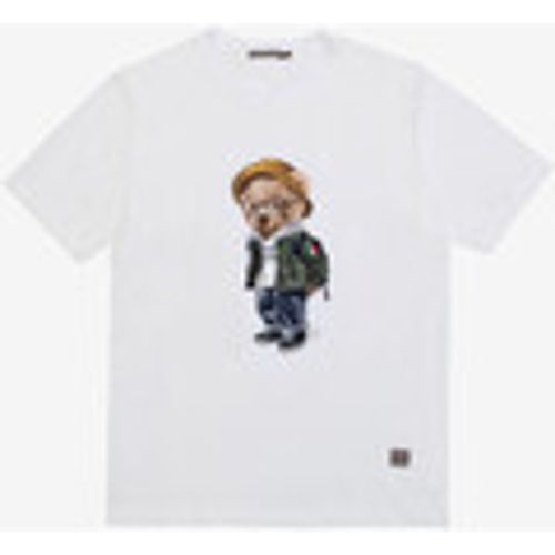 T-shirt T-shirt con stampa teddy GL2226F - Gianni Lupo - Modalova