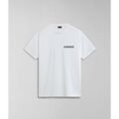 T-shirt & Polo S-MARTRE NP0A4HQB-N1A1 WHITE WISHPER - Napapijri - Modalova
