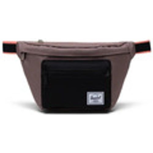 Borsa Pop Quiz Hip Pack Taupe Grey/Black/Shell Pink - Herschel - Modalova