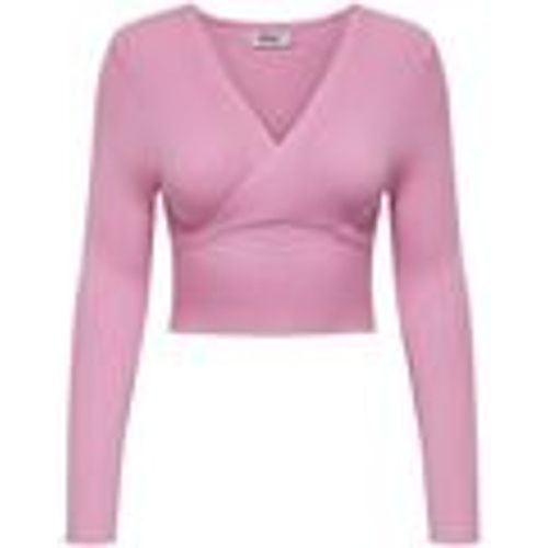 Maglione 15310652 HONOR-BEGONIA PINK - Only - Modalova
