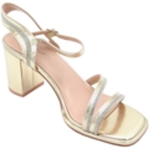 Sandali Scarpe sandalo donna pelle lucida con fasce a incrocio con - Malu Shoes - Modalova