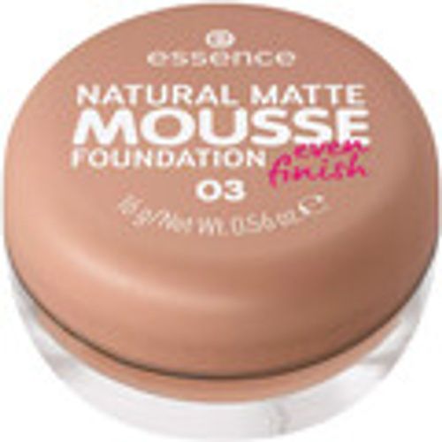 Fondotinta & primer Natural Matte Mousse Foundation - Essence - Modalova