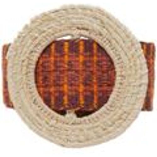 Cintura Cintura Iraca Buckle Donna Orange/Burgundy - Guanabana - Modalova