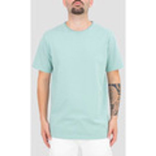 T-shirt shirt basic in cotone con mini logo - Mauro Grifoni - Modalova