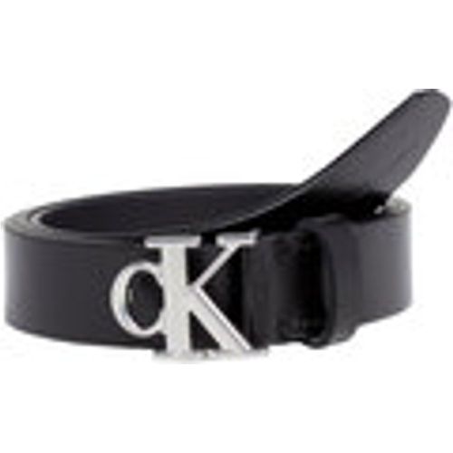 Cintura ROUND MONO PLAQUE LTHR - Calvin Klein Jeans - Modalova