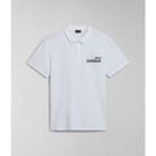 T-shirt & Polo E-COLVILLE NP0A4HPX-002 BRIGHT WHITE - Napapijri - Modalova