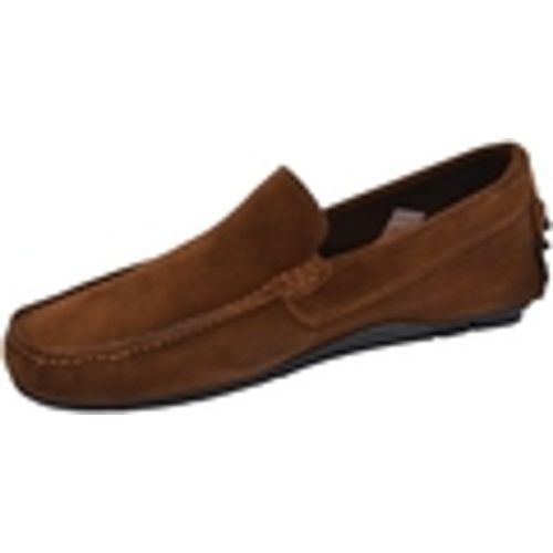 Scarpe Mocassino barca uomo cuoio comfort casual made in italy in vera - Malu Shoes - Modalova